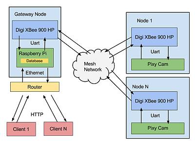 Mesh Network Diagram